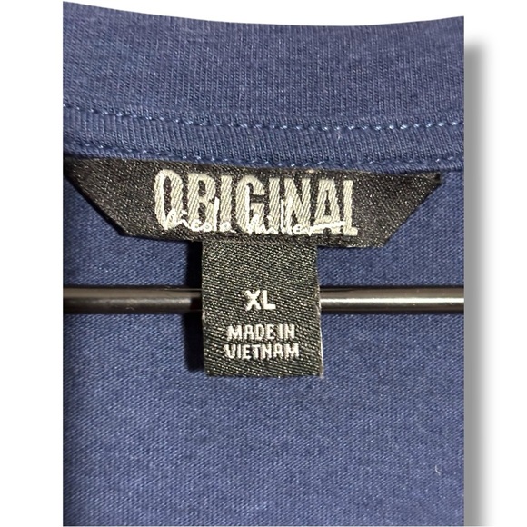 Casual Navy Blue A-Line Tiered Short Sleeve Mini Dress with Crew Neck - Picture 12 of 16